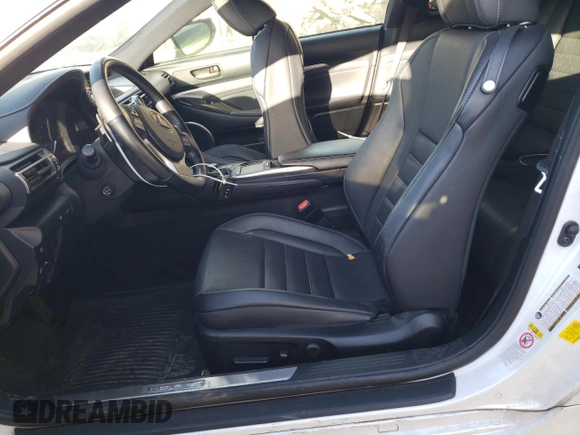 2019 Lexus RC 350 with VIN JTHHZ5BC8K5019350, listed as a Copart auction lot 42231895 with 81,701 mi miles and Salvage title. Bid and sale history available at DreamBid. Image 7.