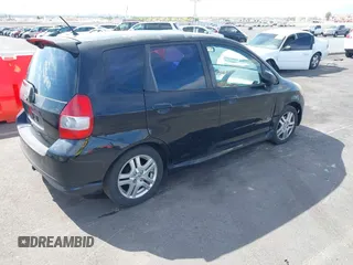2008 Honda Fit Sport with VIN JHMGD386X8S052358, listed as a IAAI auction lot 42090261 with 291,211 mi miles. Bid and sale history available at carsss.com. Image 4.