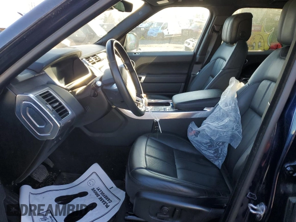 2020 Land Rover Range Rover with VIN SALWR2RY9LA722675, listed as a Copart auction lot 84241534 with 36,158 mi miles and Salvage title. Bid and sale history available at DreamBid. Image 7.