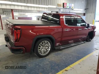 2020 GMC Sierra 1500 Denali with VIN 1GTU9FED3LZ324811, listed as a Copart auction lot 57488515 with 79,018 mi miles and Salvage title. Bid and sale history available at DreamBid. Image 3.