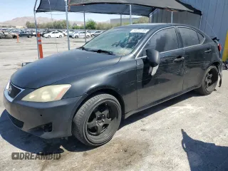 2006 Lexus IS 250 with VIN JTHBK262162012211, listed as a Copart auction lot 59222795 with 195,523 mi miles and Salvage title. Bid and sale history available at DreamBid. Image 1.