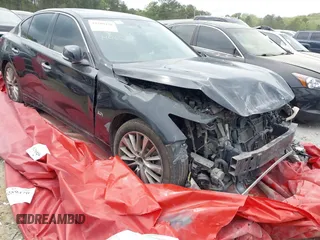 2018 Infiniti Q50 Luxe with VIN JN1EV7APXJM353659, listed as a IAAI auction lot 39289470 with 124,830 mi miles and . Bid and sale history available at DreamBid. Image 18.