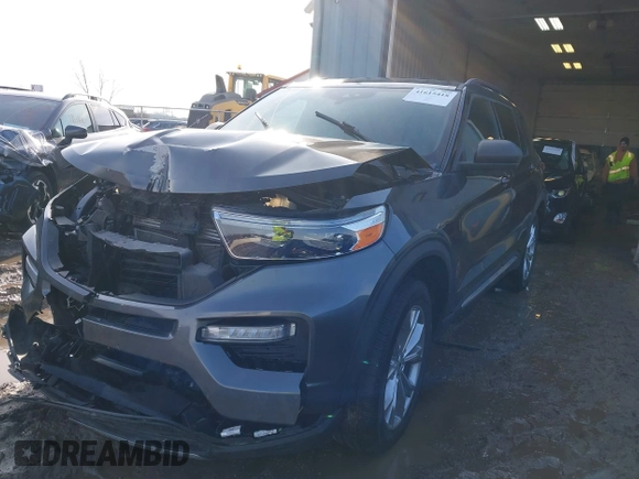 2020 Ford Explorer XLT z VIN 1FMSK8DH3LGC08642, wystawiony jako IAAI lot #41615418 z przebiegiem 50 166 mil mil oraz . Historia ofert i sprzedaży dostępna na DreamBid. Obrazek 18.