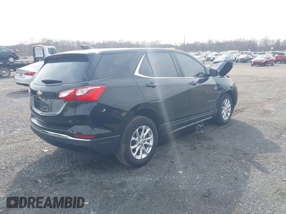 2021 Chevrolet Equinox LT with VIN 3GNAXKEV7ML344411, listed as a IAAI auction lot 41835939 with 54,994 mi miles and . Bid and sale history available at DreamBid. Image 4.