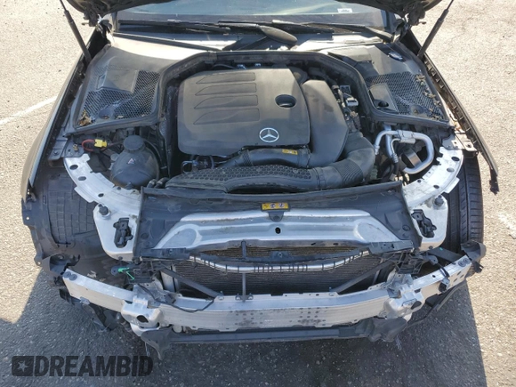 2021 Mercedes-Benz C 300 z VIN W1KWJ8DB3MG093522, wystawiony jako Copart lot #72773834 z przebiegiem 58 008 mil mil oraz Szkoda całkowita • Salvage title. Historia ofert i sprzedaży dostępna na DreamBid. Obrazek 12.