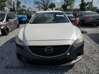 2016 Mazda 6 i Sport with VIN JM1GJ1U59G1456171, listed as a Copart auction lot 51102275 with 182,962 mi miles and Salvage Title. Bid and sale history available at DreamBid. Image 5.