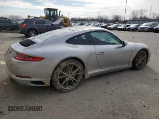 2017 Porsche 911 Carrera with VIN WP0AA2A96HS108424, listed as a Copart auction lot 42880974 with 26,249 mi miles. Bid and sale history available at carsss.com. Image 3.