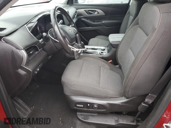 2018 Chevrolet Traverse LT Cloth with VIN 1GNEVGKW1JJ183414, listed as a Copart auction lot 68980444 with 46,408 mi miles and Salvage Title. Bid and sale history available at carsss.com. Image 7.
