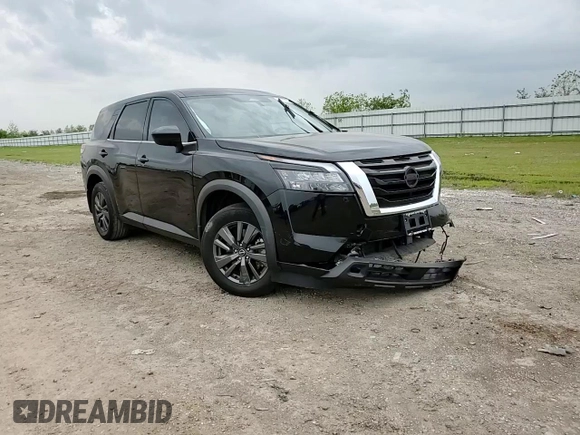 2023 Nissan Pathfinder S with VIN 5N1DR3AA0PC241027, listed as a Copart auction lot 50705045 with 44,829 mi miles and Salvage title. Bid and sale history available at DreamBid. Image 12.