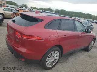 2018 Jaguar F-PACE 25t Premium with VIN SADCJ2FX8JA274976, listed as a Copart auction lot 50340164 with 67,930 mi miles and Salvage Title. Bid and sale history available at carsss.com. Image 3.
