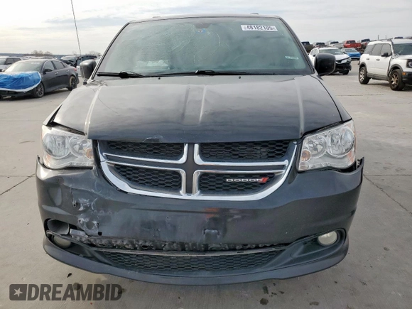2019 Dodge Grand Caravan SXT with VIN 2C4RDGCG9KR662312, listed as a Copart auction lot 48182105 with 191,199 mi miles and Salvage Title. Bid and sale history available at DreamBid. Image 5.