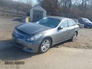 2015 Infiniti Q40 with VIN JN1CV6AR0FM521528, listed as a IAAI auction lot 41794278 with 127,821 mi miles and . Bid and sale history available at DreamBid. Image 17.