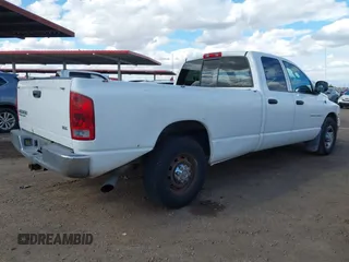 2003 Dodge 2500 ST with VIN 3D7KA28C83G716621, listed as a IAAI auction lot 41792798 with 184,830 mi miles. Bid and sale history available at carsss.com. Image 4.