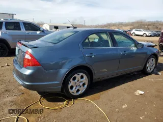 2011 Ford Fusion SE with VIN 3FAHP0HA6BR239332, listed as a Copart auction lot 48510425 with 127,173 mi miles and Salvage Title. Bid and sale history available at carsss.com. Image 3.