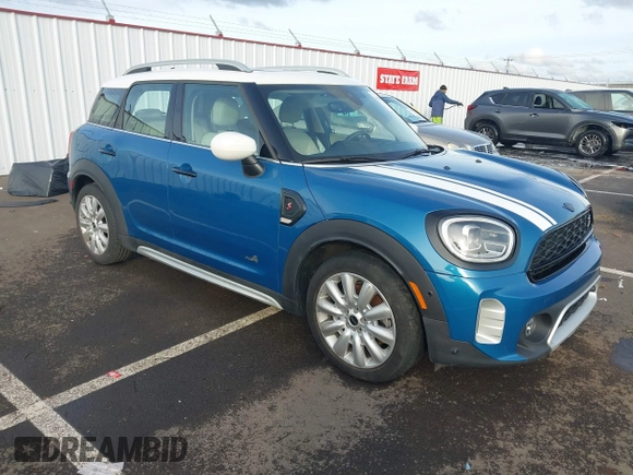 2022 MINI Countryman Cooper S with VIN WMZ83BR05N3P16603, listed as a IAAI auction lot 41580533 with 40,305 mi miles and . Bid and sale history available at DreamBid. Image 1.