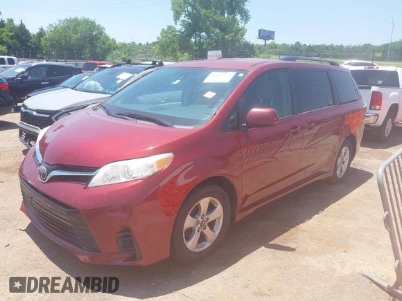 2018 Toyota Sienna LE Auto Access Seat with VIN 5TDKZ3DC9JS908806, listed as a IAAI auction lot 42457277 with 166,229 mi miles and . Bid and sale history available at DreamBid. Image 2.