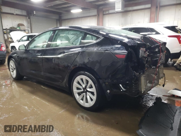 2023 Tesla Model 3 Long Range with VIN 5YJ3E1EB0PF608630, listed as a Copart auction lot 44379105 with 22,777 mi miles and Salvage Title. Bid and sale history available at DreamBid. Image 2.