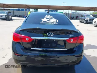 2015 Infiniti Q50 Premium with VIN JN1BV7AP9FM355526, listed as a IAAI auction lot 42010401 with 67,131 mi miles. Bid and sale history available at carsss.com. Image 17.