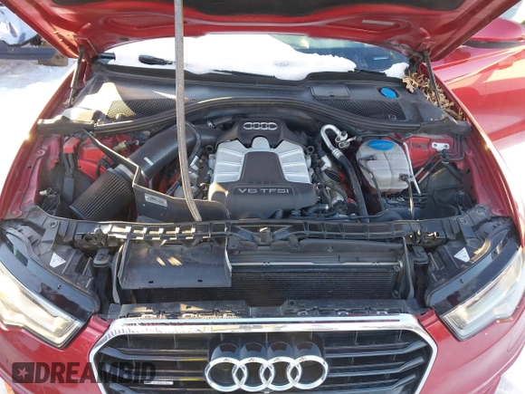 2013 Audi A6 3.0T Prestige with VIN WAUJGAFC5DN030463, listed as a IAAI auction lot 41304345 with 134,216 mi miles. Bid and sale history available at carsss.com. Image 10.