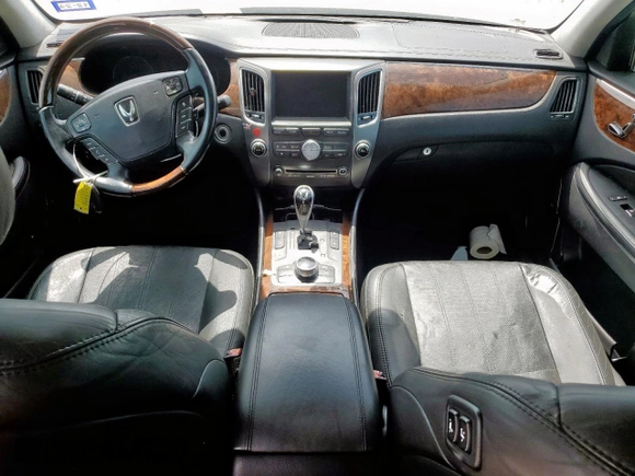 2012 Hyundai Equus Signature с VIN KMHGH4JH3CU051634, выставлен на аукционе Copart как лот 64385195 с пробегом 133 692 миль миль и Чистый • Clean title. История ставок и продаж доступна на DreamBid. Изображение 8.