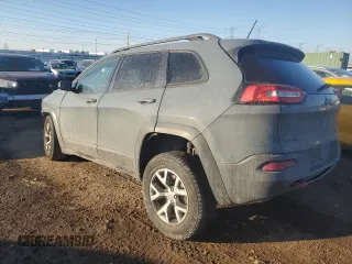 2015 Jeep Cherokee Trailhawk with VIN 1C4PJMBB2FW503522, listed as a Copart auction lot 88771855 with Not provided miles and Salvage title. Bid and sale history available at DreamBid. Image 2.