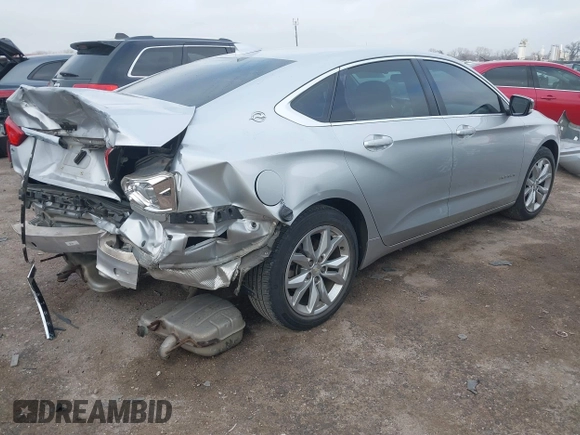 2017 Chevrolet Impala LT with VIN 2G1105S3XH9157795, listed as a IAAI auction lot 41504275 with 148,528 mi miles and . Bid and sale history available at DreamBid. Image 4.