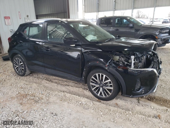 2022 Nissan Kicks SV with VIN 3N1CP5CV9NL481540, listed as a Copart auction lot 86617564 with 78,757 mi miles and Salvage Title. Bid and sale history available at carsss.com. Image 4.
