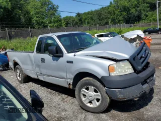 2005 Ford F-150 XL with VIN 1FTRF12215NA98797, listed as a Copart auction lot 60779175 with Not provided miles and Salvage title. Bid and sale history available at DreamBid. Image 4.
