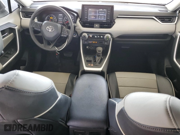 2021 Toyota RAV4 XLE with VIN 2T3W1RFV1MC136574, listed as a Copart auction lot 49177995 with 36,717 mi miles and Salvage Title. Bid and sale history available at carsss.com. Image 8.