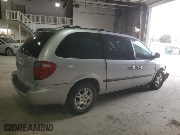 2002 Dodge Caravan EX with VIN 2B8GP74L62R658658, listed as a Copart auction lot 78445544 with 167,098 mi miles and Salvage Title. Bid and sale history available at carsss.com. Image 3.