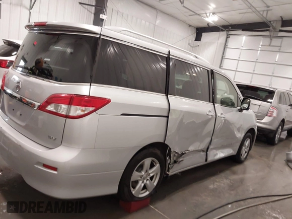 2016 Nissan Quest SL with VIN JN8AE2KP0G9157260, listed as a IAAI auction lot 41938589 with 118,851 mi miles and . Bid and sale history available at DreamBid. Image 13.