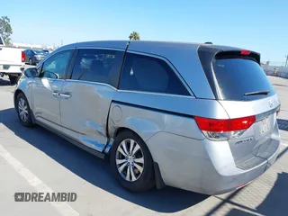 2016 Honda Odyssey SE with VIN 5FNRL5H32GB153002, listed as a IAAI auction lot 42084022 with 63,764 mi miles and . Bid and sale history available at DreamBid. Image 3.