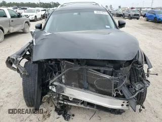 2009 Infiniti FX35 with VIN JNRAS18U09M102867, listed as a Copart auction lot 50351075 with 131,304 mi miles and Salvage Title. Bid and sale history available at carsss.com. Image 5.
