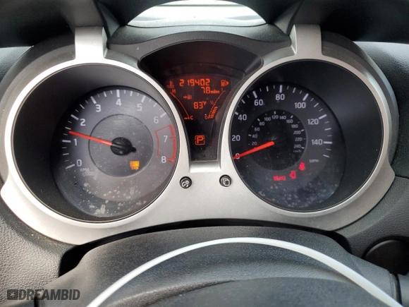 2013 Nissan Juke SV with VIN JN8AF5MR9DT224854, listed as a Copart auction lot 53131785 with 219,402 mi miles and Clean Title. Bid and sale history available at carsss.com. Image 9.