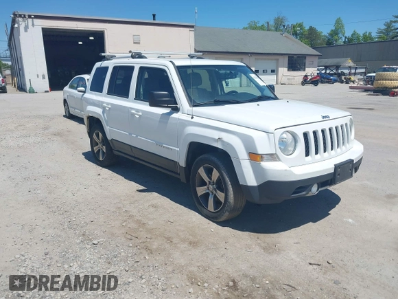 2016 Jeep Patriot High Altitude z VIN 1C4NJRFB8GD707642, wystawiony jako IAAI lot #42324960 z przebiegiem 176 344 mil mil oraz . Historia ofert i sprzedaży dostępna na DreamBid. Obrazek 1.