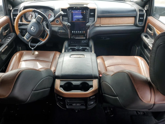 2019 Ram 3500 Longhorn with VIN 3C63RRKL7KG715538, listed as a Copart auction lot 72367064 with 82,661 mi miles and Salvage Title. Bid and sale history available at carsss.com. Image 8.