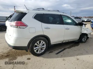 2015 Nissan Rogue SV with VIN 5N1AT2MT6FC772808, listed as a Copart auction lot 86929294 with 77,925 mi miles and Salvage Title. Bid and sale history available at carsss.com. Image 3.