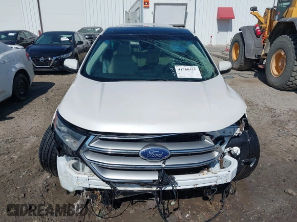 2016 Ford Edge Titanium with VIN 2FMPK3K88GBB56031, listed as a IAAI auction lot 41768418 with 89,298 mi miles. Bid and sale history available at carsss.com. Image 13.