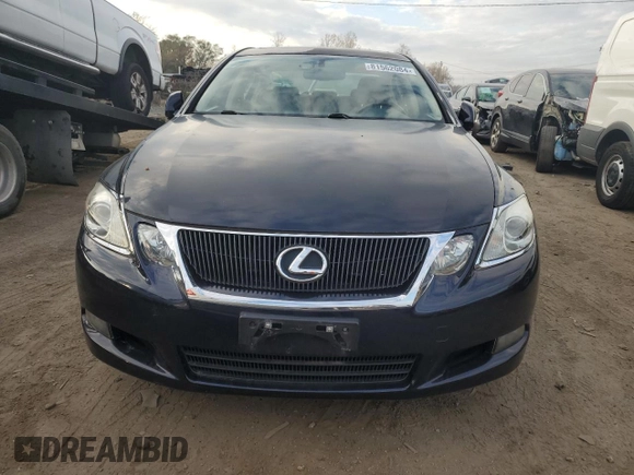 2009 Lexus GS 350 with VIN JTHBE96S090044387, listed as a Copart auction lot 81562084 with 56,045 mi miles and Salvage Title. Bid and sale history available at carsss.com. Image 5.