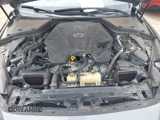 2019 Infiniti Q50 RED SPORT 400 with VIN JN1FV7AP0KM760153, listed as a IAAI auction lot 41895981 with 62,070 mi miles. Bid and sale history available at carsss.com. Image 10.