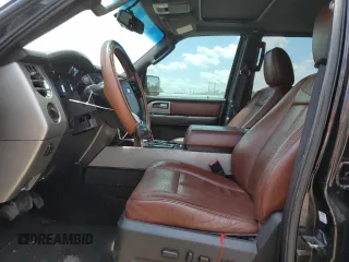 2014 Ford Expedition Max XLT with VIN 1FMJK1H53EEF01815, listed as a Copart auction lot 56656215 with Not provided miles and Salvage title. Bid and sale history available at DreamBid. Image 7.