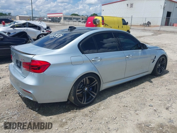 2018 BMW M3 with VIN WBS8M9C59J5J78666, listed as a IAAI auction lot 42522076 with 47,940 mi miles and . Bid and sale history available at DreamBid. Image 4.