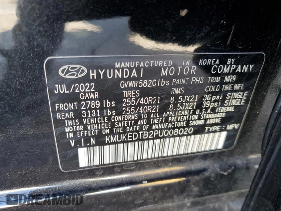 2023 Genesis GV60 Performance z VIN KMUKEDTB2PU008020, wystawiony jako Copart lot #42407805 z przebiegiem 30 760 mil mil oraz Szkoda całkowita • Salvage title. Historia ofert i sprzedaży dostępna na DreamBid. Obrazek 14.