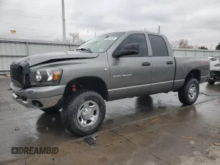 2006 Dodge 3500 Laramie with VIN 3D7LX38C76G108683, listed as a Copart auction lot 48331435 with 281,344 mi miles and Salvage Title. Bid and sale history available at carsss.com. Image 1.