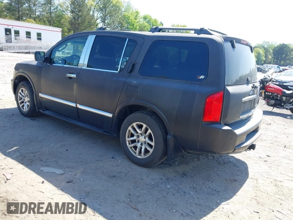 2005 Infiniti QX56 with VIN 5N3AA08C35N807884, listed as a IAAI auction lot 42040020 with 218,483 mi miles and . Bid and sale history available at DreamBid. Image 3.