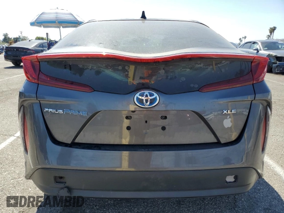2022 Toyota Prius LE with VIN JTDKAMFP6N3199482, listed as a Copart auction lot 53990765 with Not provided miles and Salvage title. Bid and sale history available at DreamBid. Image 6.