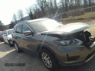 2017 Nissan Rogue SV with VIN KNMAT2MV9HP569896, listed as a IAAI auction lot 41734484 with 232,629 mi miles. Bid and sale history available at carsss.com. Image 1.