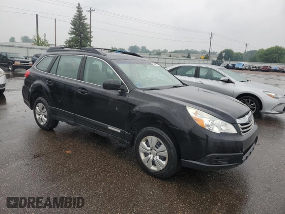 2011 Subaru Outback 2.5i with VIN 4S4BRCACXB3419964, listed as a Copart auction lot 58640615 with 151,927 mi miles and Salvage title. Bid and sale history available at DreamBid. Image 4.