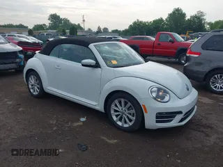 2019 Volkswagen Beetle S with VIN 3VW5DAAT8KM501241, listed as a IAAI auction lot 42205422 with 5,280 mi miles and . Bid and sale history available at DreamBid. Image 1.