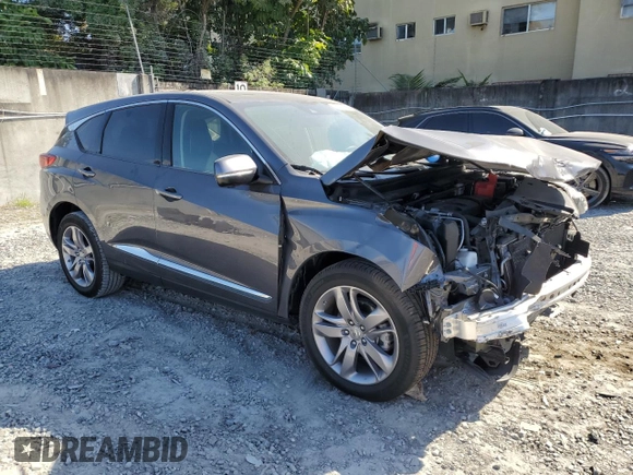 2020 Acura RDX w/Advance Pkg with VIN 5J8TC1H78LL020965, listed as a Copart auction lot 87675995 with 41,661 mi miles and Salvage Title. Bid and sale history available at carsss.com. Image 4.